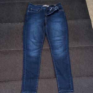 Levi's Dark Blue Skinny Jeans